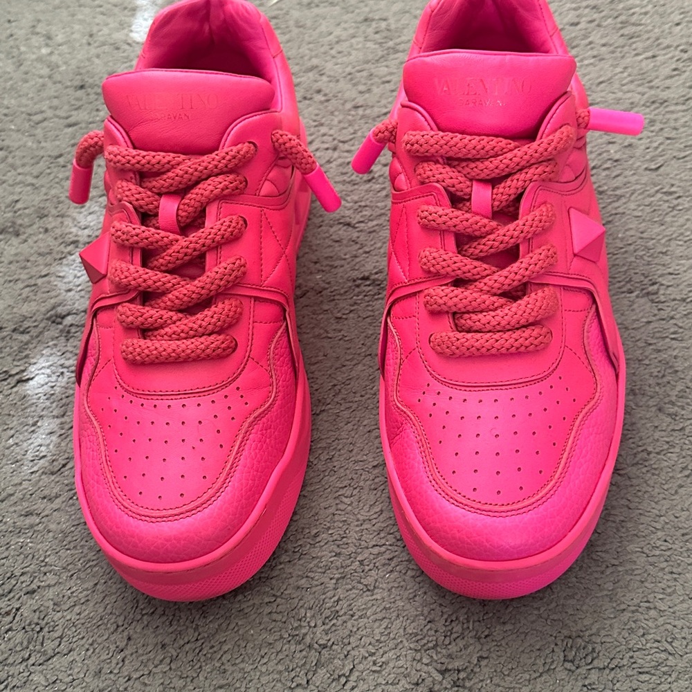 Valentino Kids Pink Sneakers